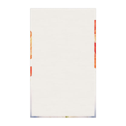 Watercolor Poppy Garden Kitchen Towel: Unleash the Beauty of Nature