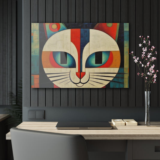 Artistic Vintage Vibes: Picasso-Inspired Midcentury Modern Acrylic Prints for Retro Fashion
