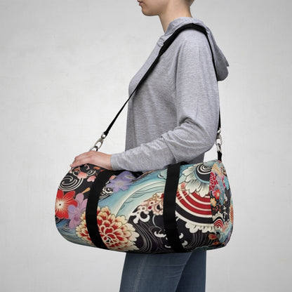 Authentic Japanese Kimono Duffel Bag: Embrace Tradition