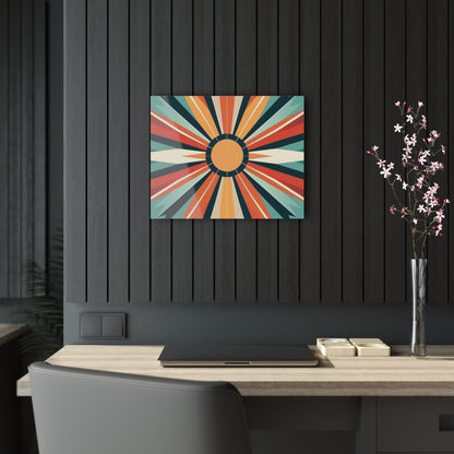 Starburst Acrylic Prints in Atomic Age and Midcentury Modern Design