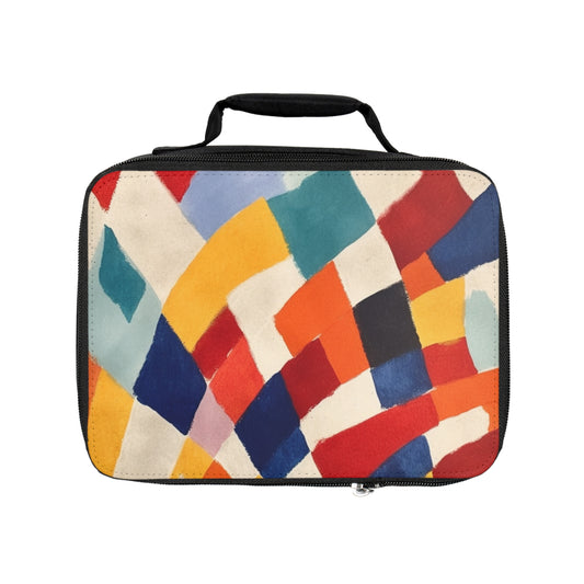 Shapes of Color: Ellsworth Kelly Inspired Lunch Bag