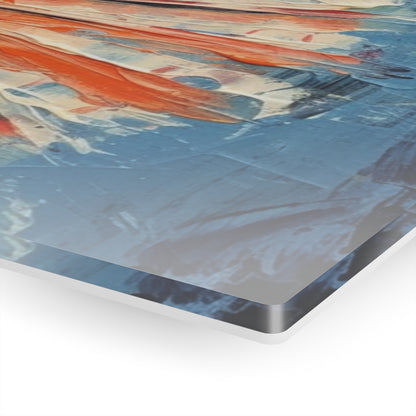 Umbrella Painting Acrylic Prints: Channel Your Inner Artist with Abstract Oil Paint