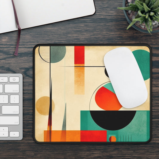 Modern Geometric Simplicity: Minimalist Gaming Mouse Pad for Contemporary Home Decor