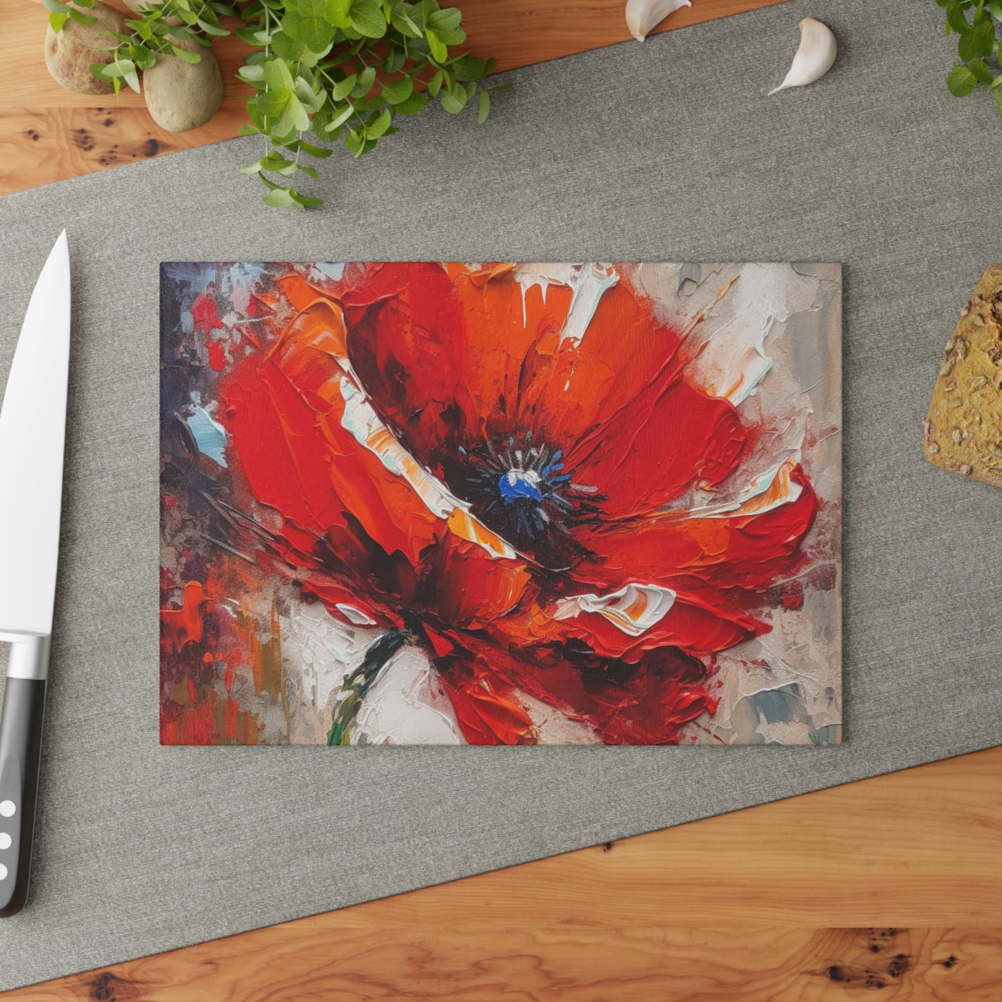 Unleash Your Creativity with Poppy Glass Cutting Board