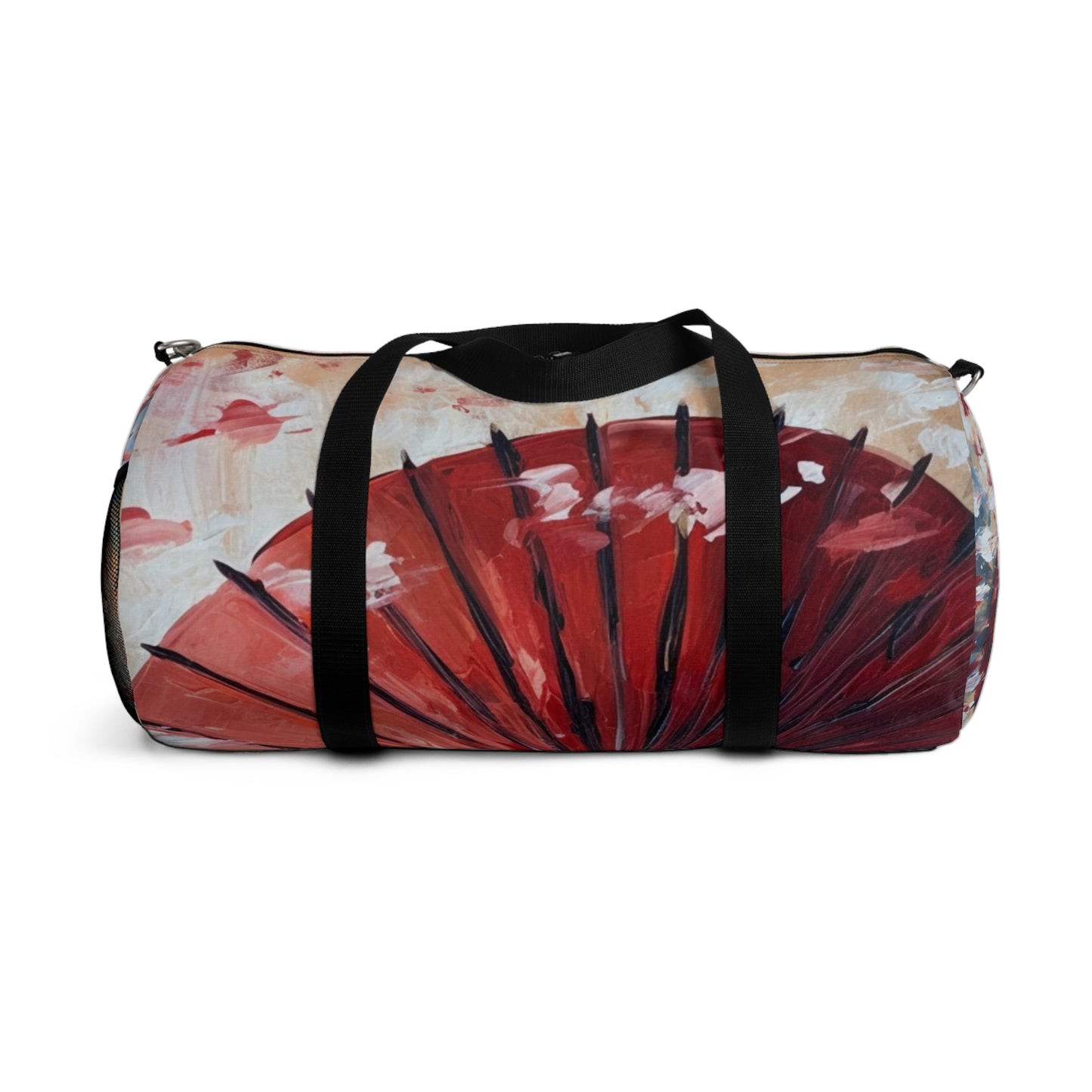 Abstract Japanese Umbrella Painting Duffel Bag: Unleashing Artistic Beauty
