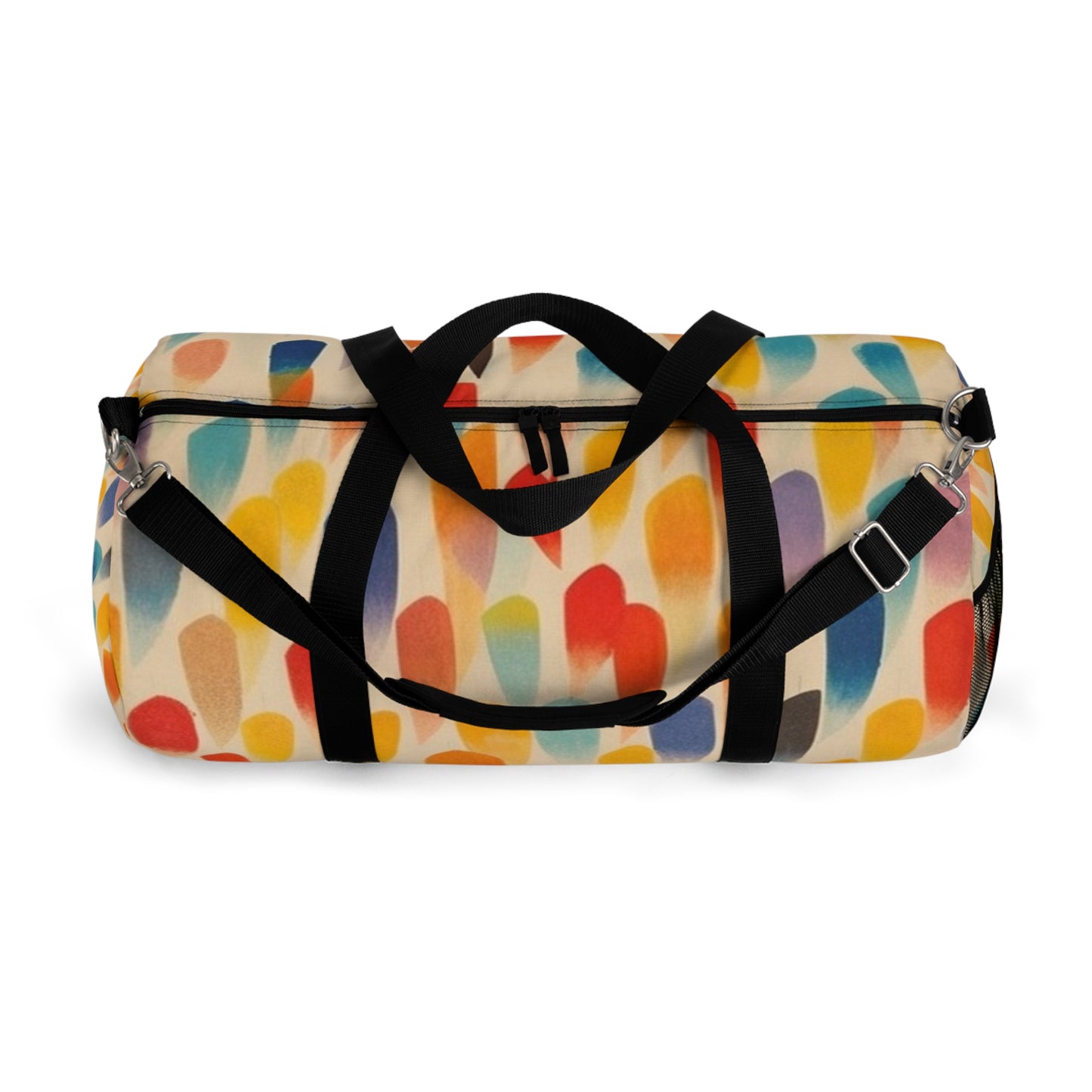 Energetic Brush Strokes Duffel Bag