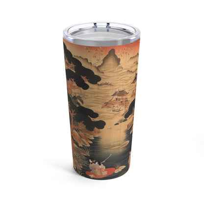 Symbolic Harmony: Gustav Klimt Tree of Life Tumbler, Embrace Artistic Elegance