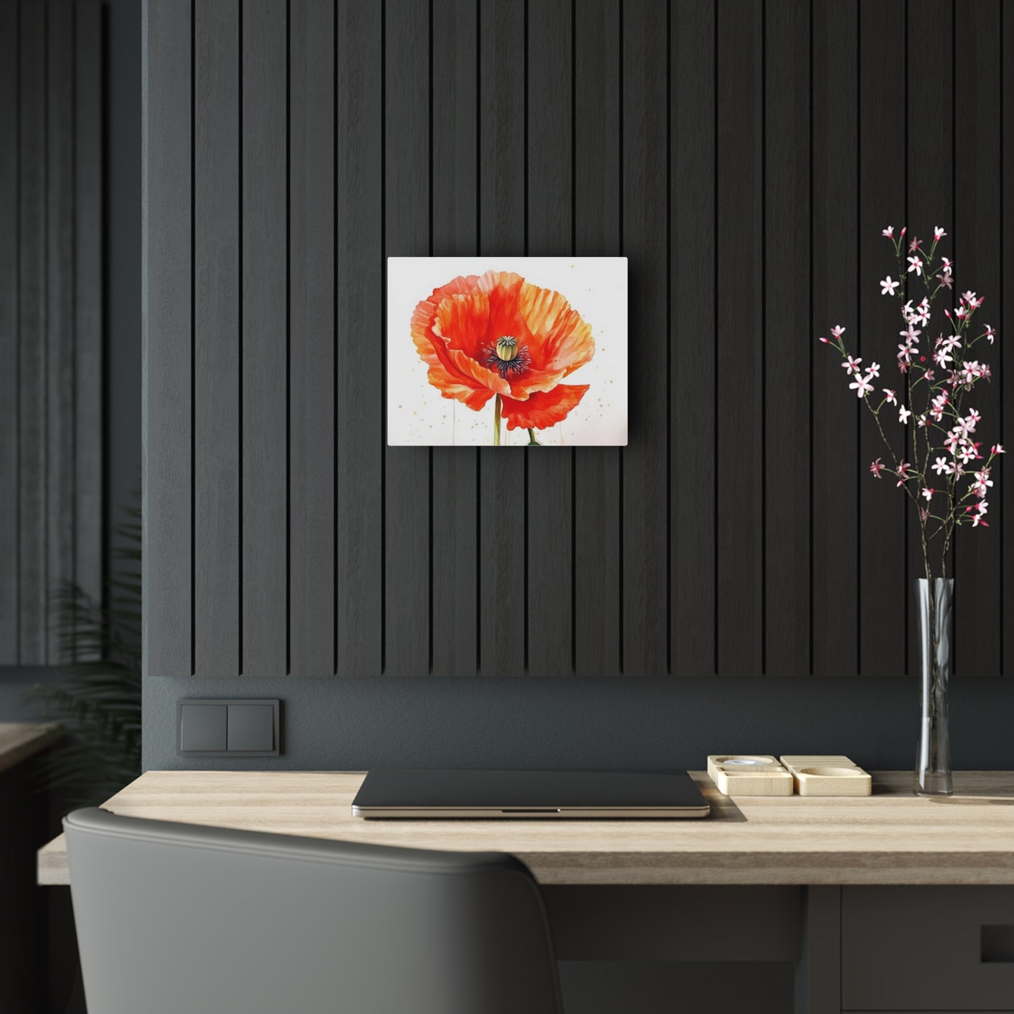 Watercolor Poppy Garden Acrylic Prints: Unleash the Beauty of Nature