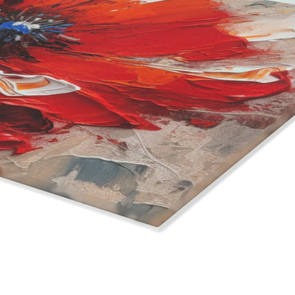 Unleash Your Creativity with Poppy Glass Cutting Board