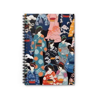 Kimono Dreams Spiral Notebook: Experience Japanese Elegance