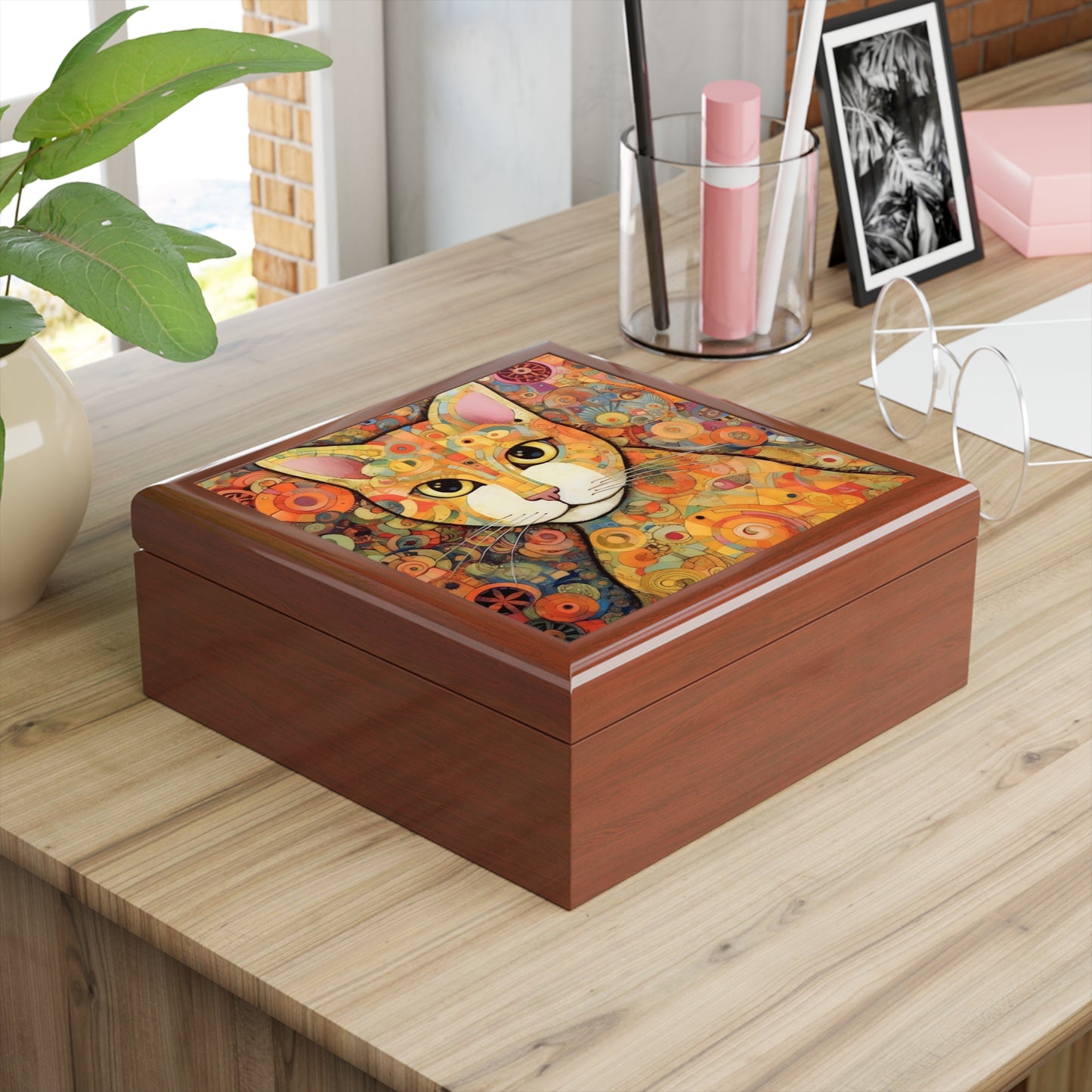 Art Nouveau Revival: Klimt-Inspired Jewelry Box