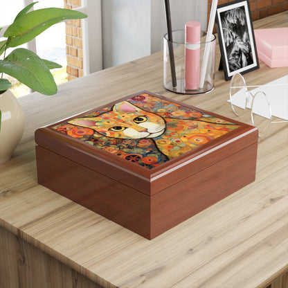 Art Nouveau Revival: Klimt-Inspired Jewelry Box