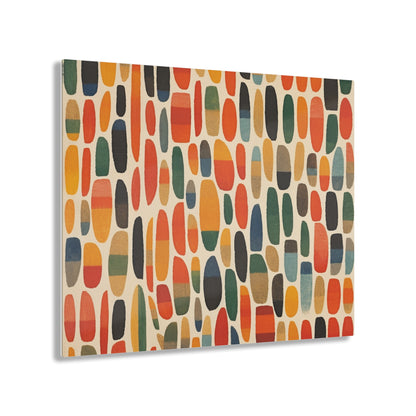 Shapeful Abstraction Acrylic Prints