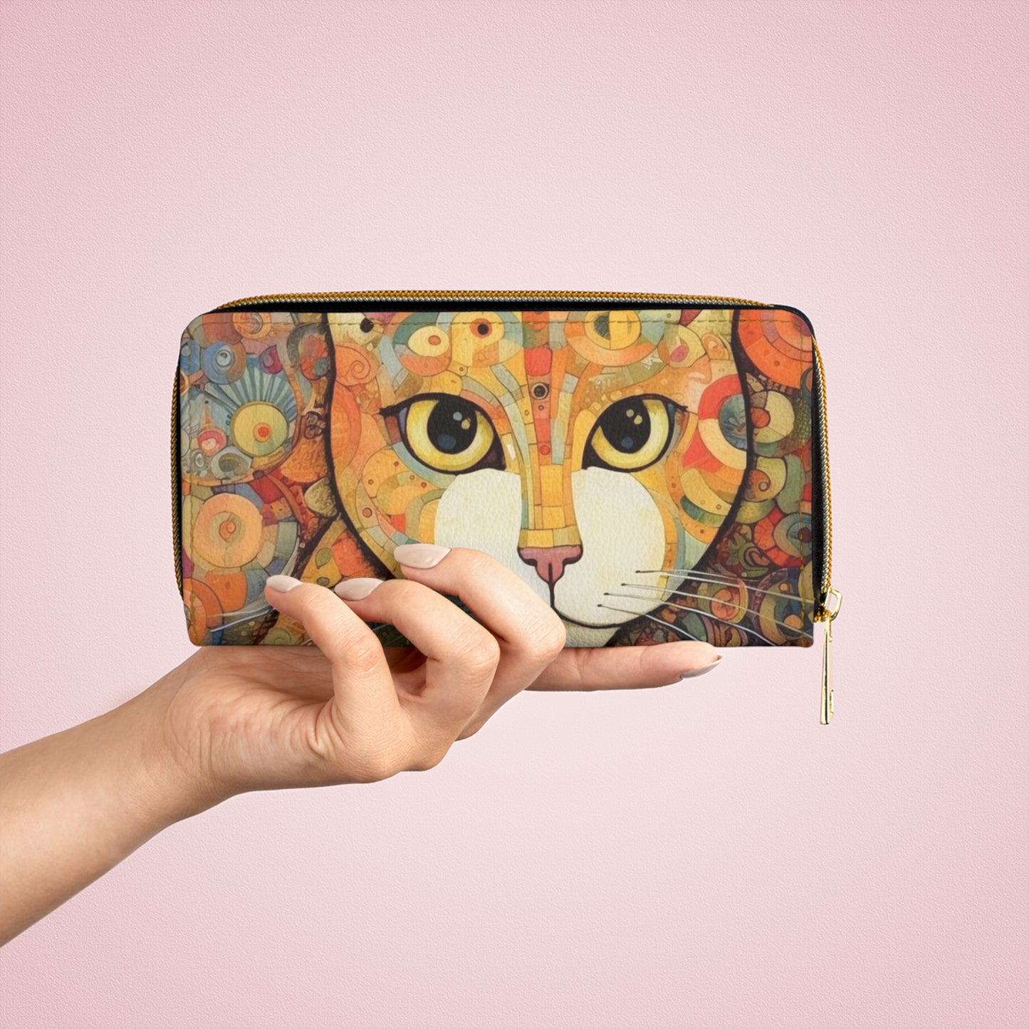 Klimt  Zipper Wallet