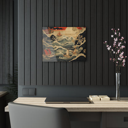 Artistic Fusion - Japanese Tapestry Meets the Perfect Acrylic Prints