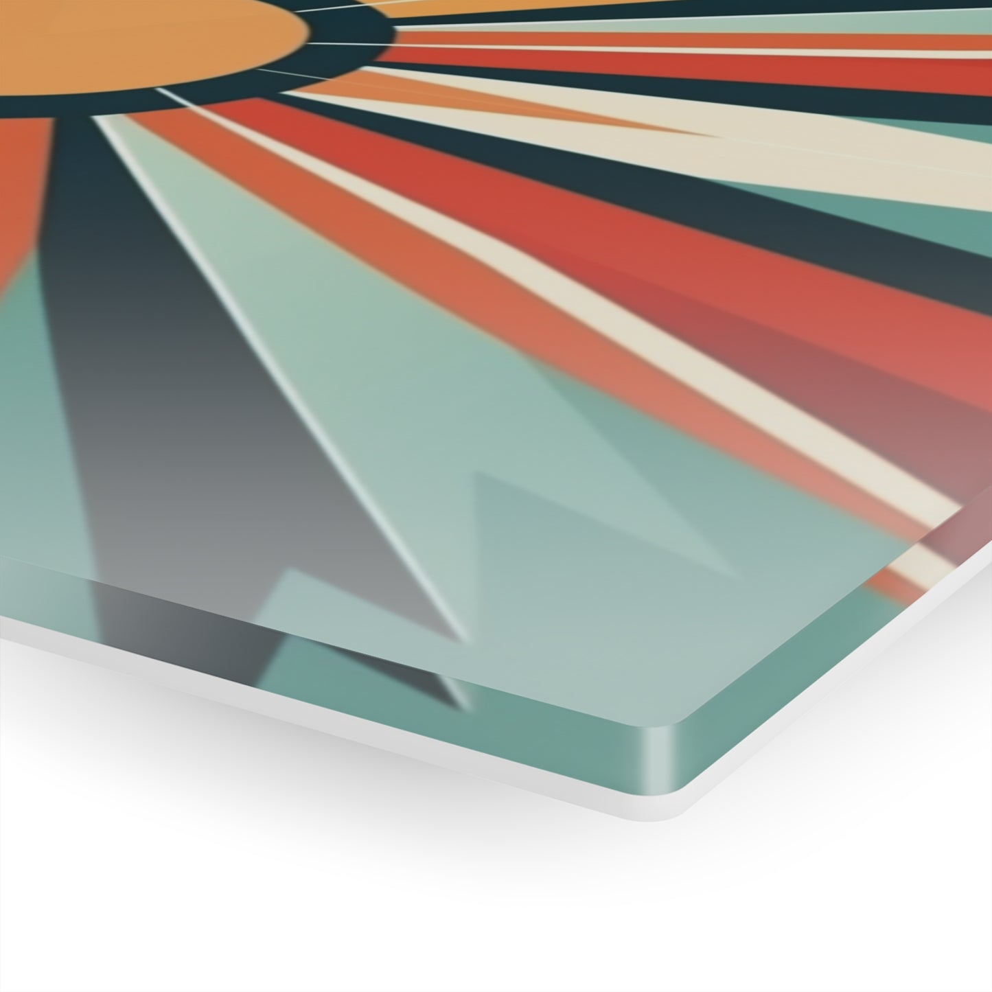 Starburst Acrylic Prints in Atomic Age and Midcentury Modern Design