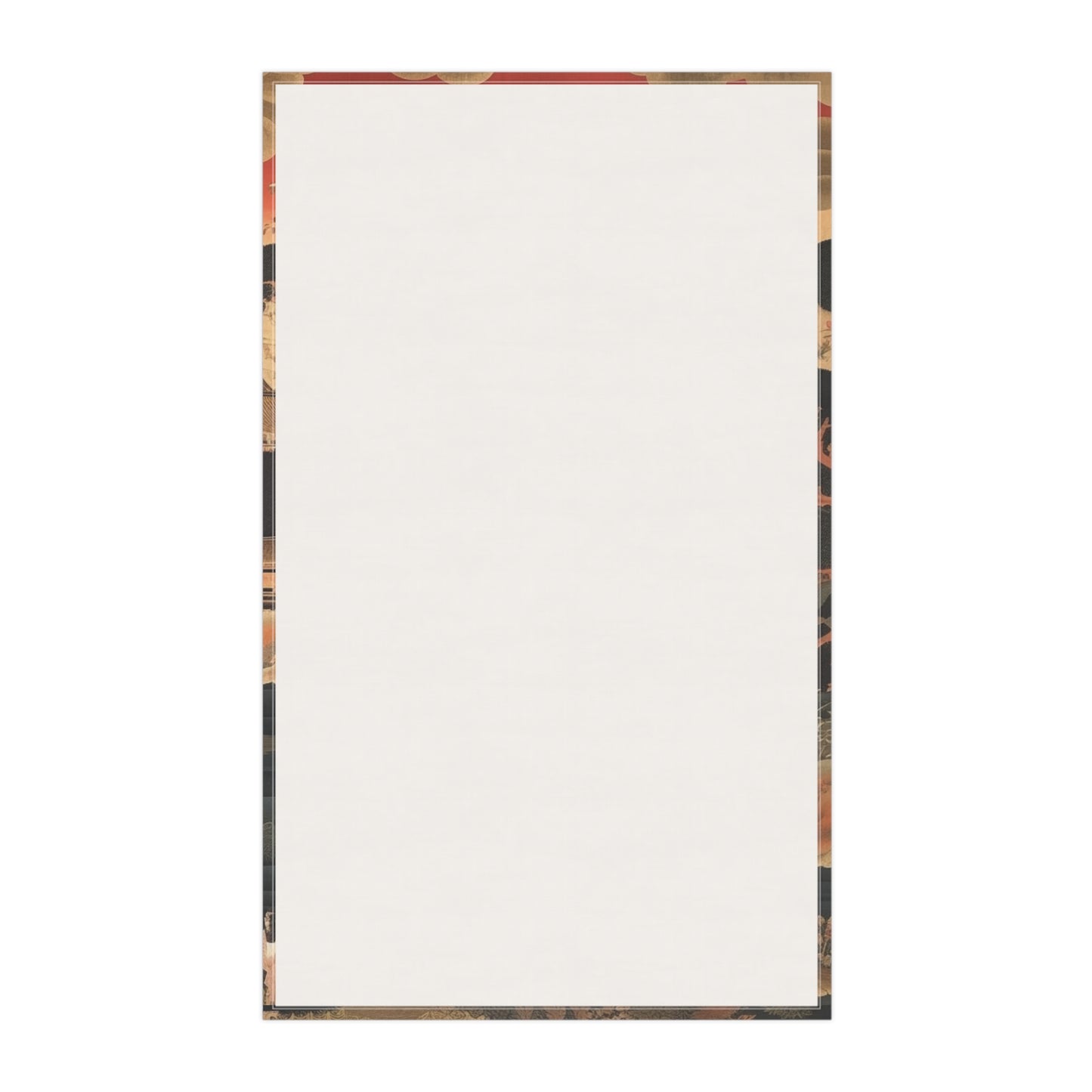 Custom Japanese Tapestry Kitchen Towel: Your Personalized Artistic Statement