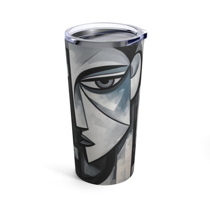 Cubist Paintings Tumbler: Captivating Brush Strokes in Every Refreshing Drink
