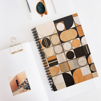 Mosaic Medley: Circular Shapes Notebook