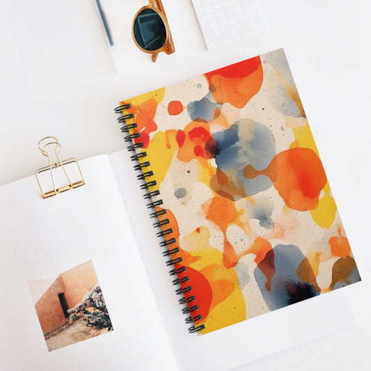 Abstract Impressions: Color Patch Notebook