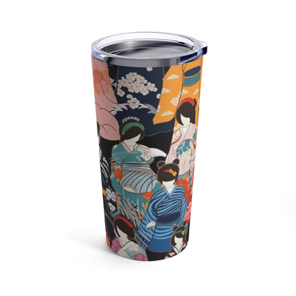 Kimono Dreams Tumbler: Experience Japanese Elegance