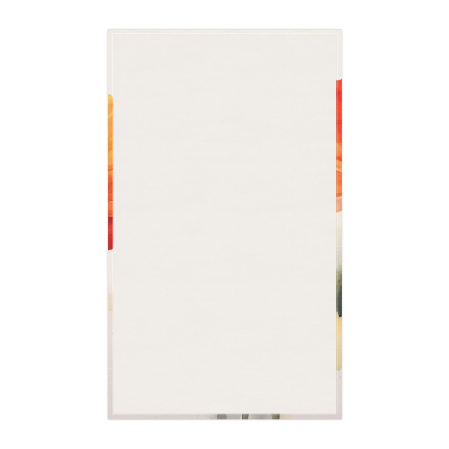 Stunning Poppy Flower Watercolor Kitchen Towel: A Blossoming Experience