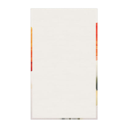 Stunning Poppy Flower Watercolor Kitchen Towel: A Blossoming Experience