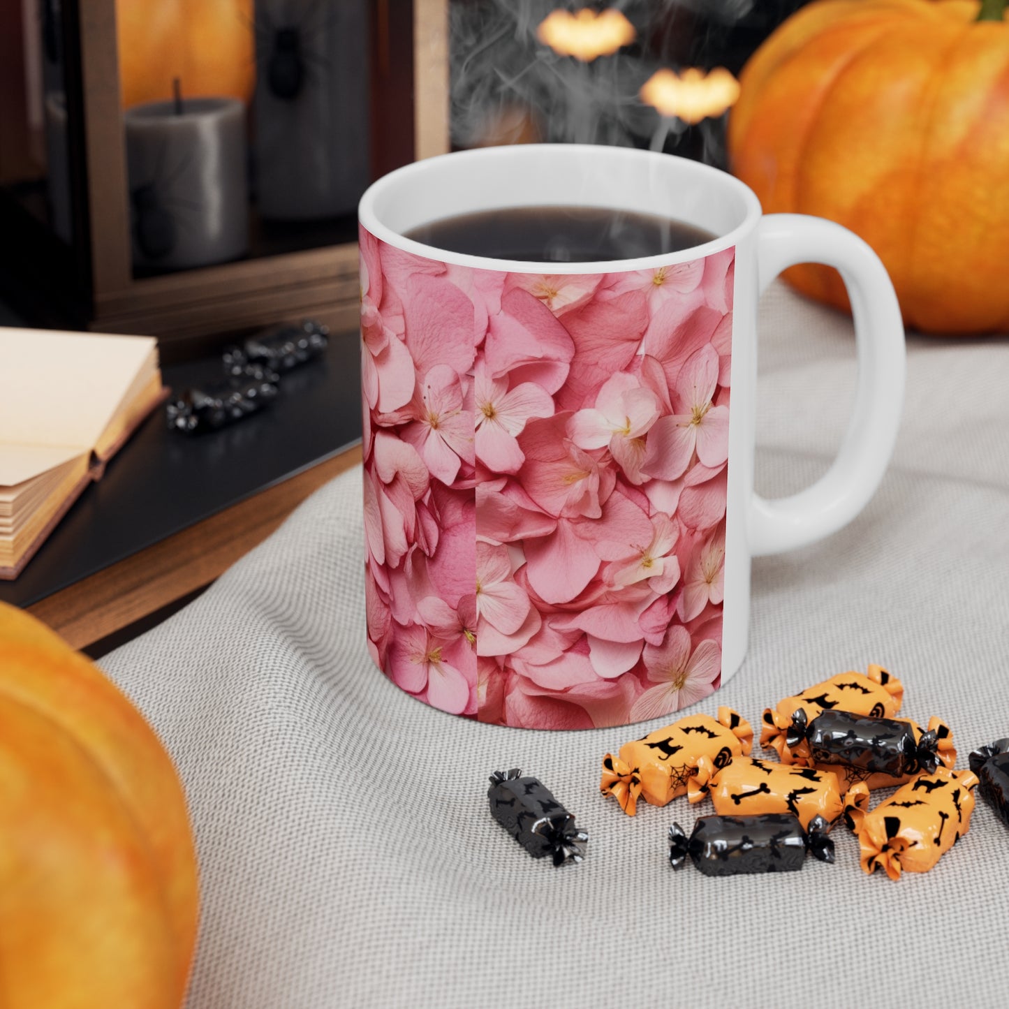 Ceramic Mug: Cherry Blossom Serenity - Embrace Tranquility with Every Sip
