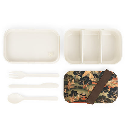 Tapestry Treasures: Japanese-inspired Bento Box for Art Lovers