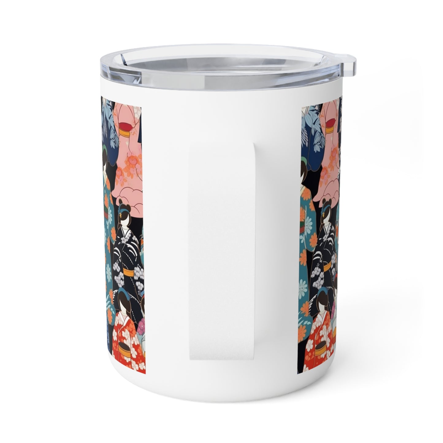 Stylish Kimono Robe Design: Kimono Insulated Coffee Mug