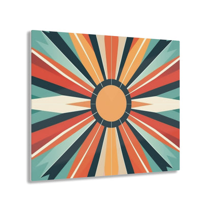 Starburst Acrylic Prints in Atomic Age and Midcentury Modern Design