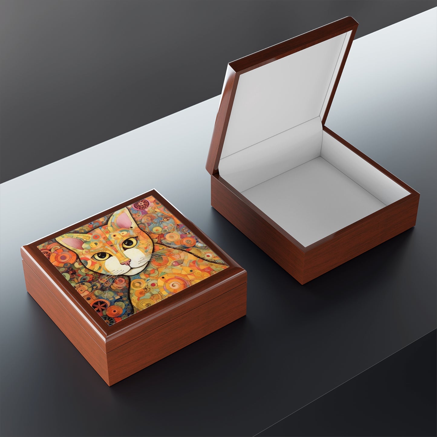 Art Nouveau Revival: Klimt-Inspired Jewelry Box