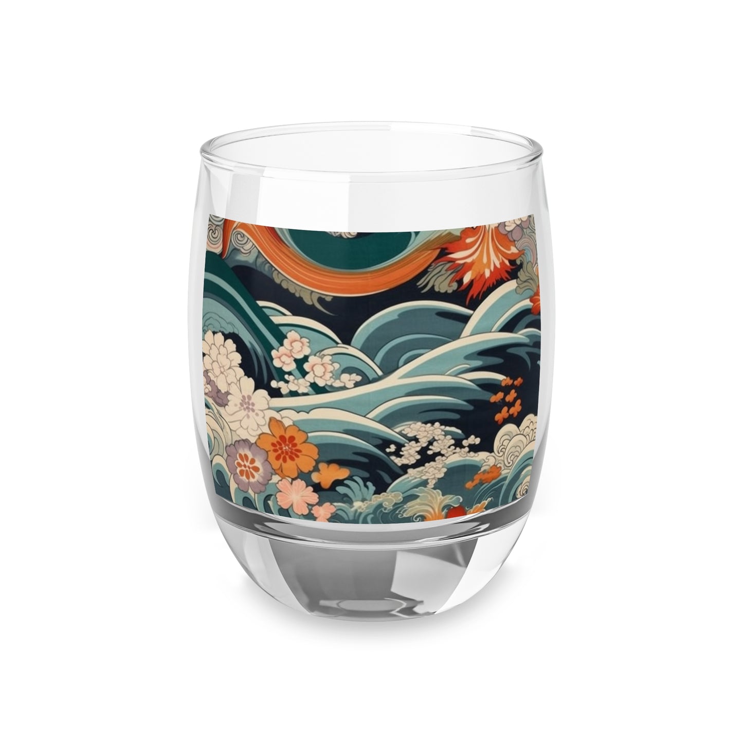 Elegant Kimono Whiskey Glass: Embrace Japanese Artistry
