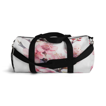 Blossoming Serenity: Watercolor Cherry Blossom Duffel Bag