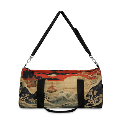 Japanese Tapestry Duffel Bag: Embrace the Artistic Splendor