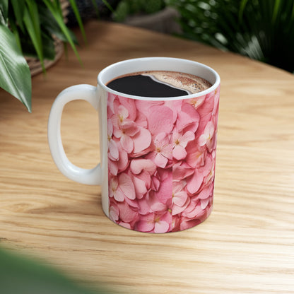Ceramic Mug: Cherry Blossom Serenity - Embrace Tranquility with Every Sip