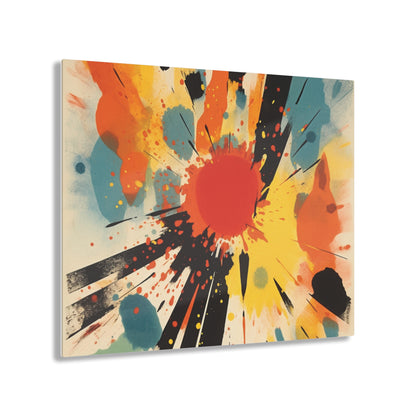 Cosmic Fusion: Abstract Art Acrylic Prints