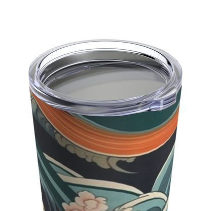 Elegant Kimono Tumbler: Embrace Japanese Artistry
