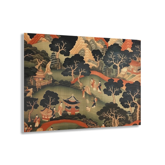 Tapestry Treasures: Japanese-inspired Acrylic Prints for Art Lovers