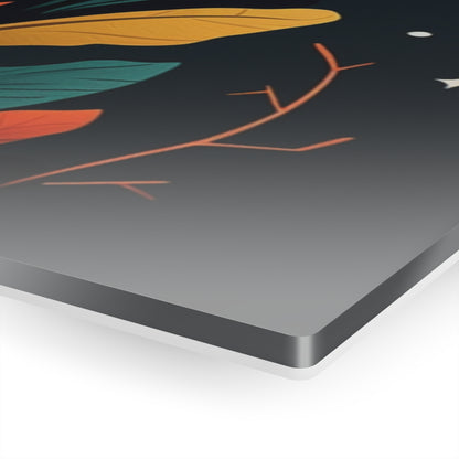 Retro Chic: Atomic Age-Inspired Acrylic Prints with Midcentury Modern Design and 1960s Fashion