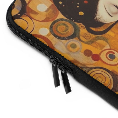 Gustav Klimt Inspired Laptop Sleeve: A Tribute to the Iconic Art of the Vienna Secession