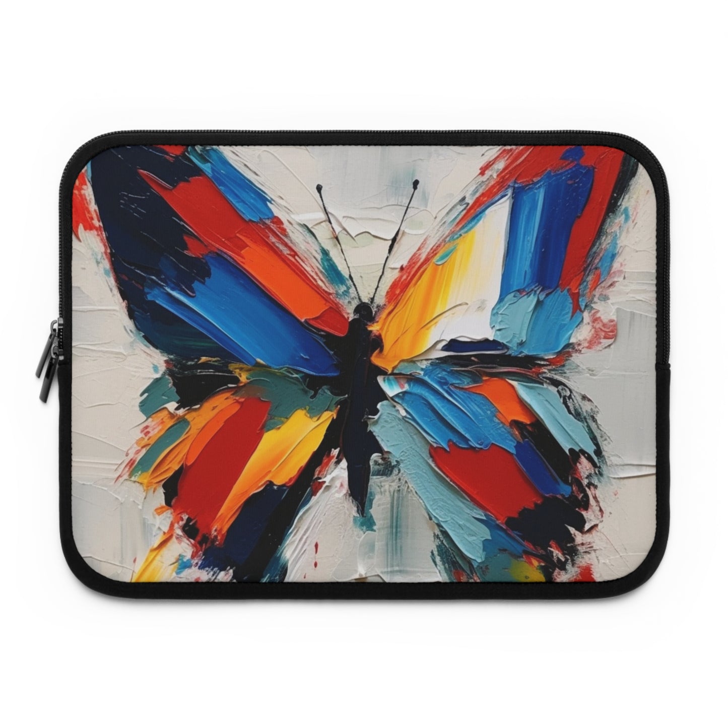 Laptop Sleeve with Bauhaus-Inspired Butterfly: Embrace the Subtle Elegance of Nature