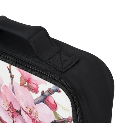 Whimsical Delight: Watercolor Cherry Blossom Tree Lunch Bag