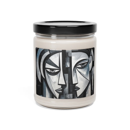 Cubist Paintings Scented Soy Candle
