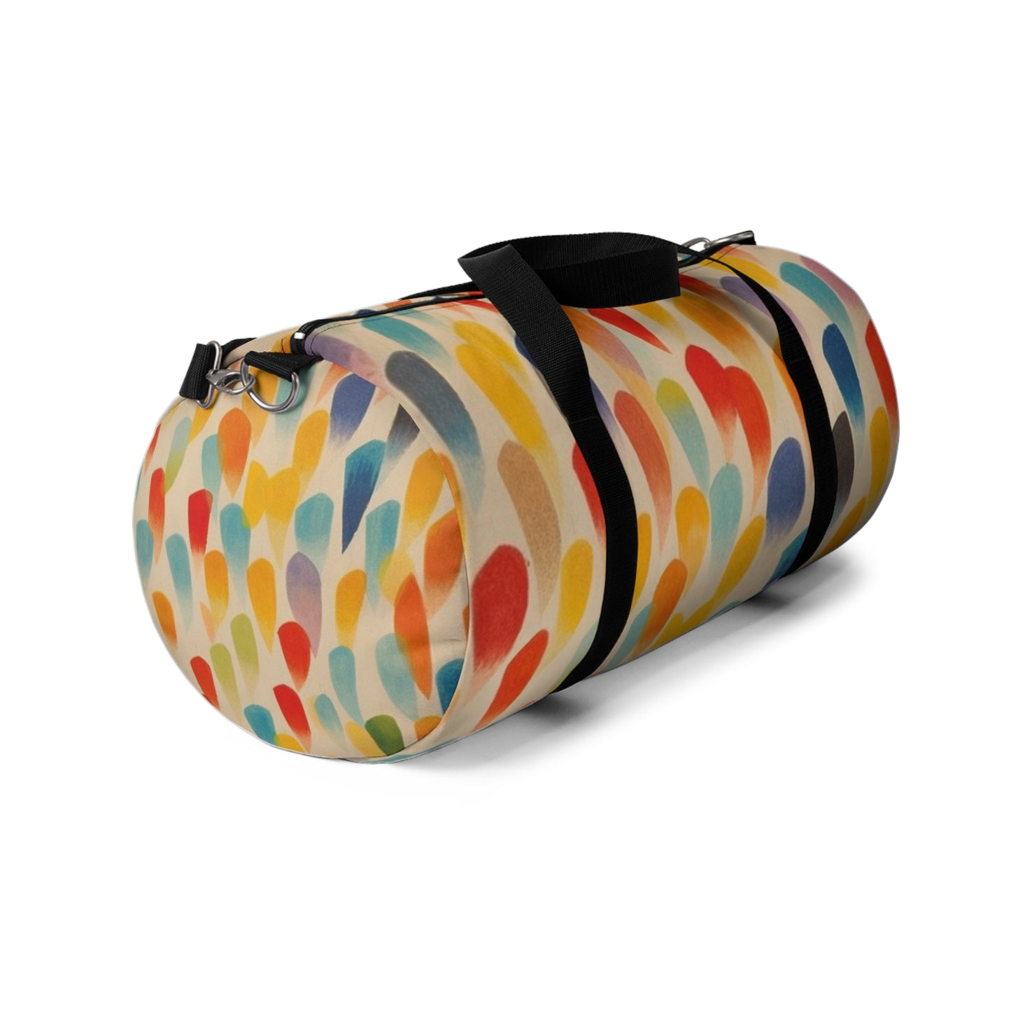 Energetic Brush Strokes Duffel Bag