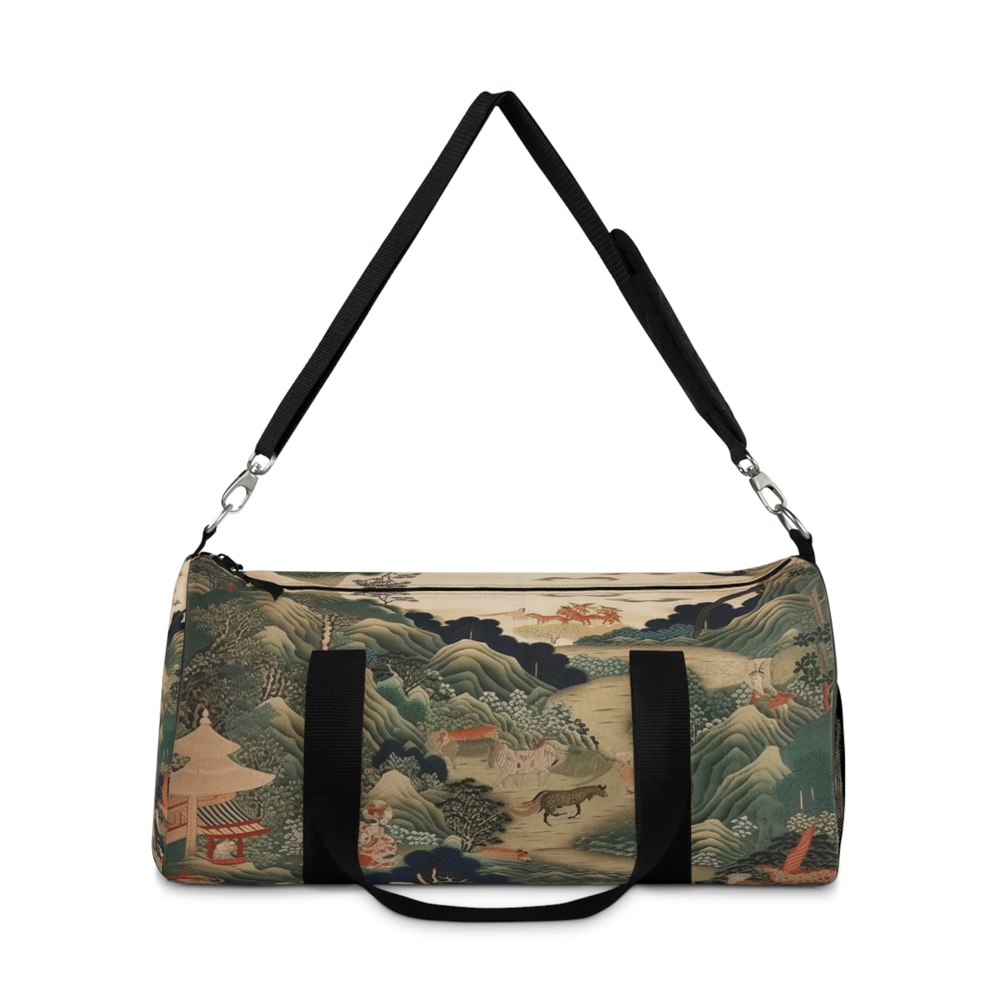 Japanese Tapestry Duffel Bag: Embrace the Artistic Splendor