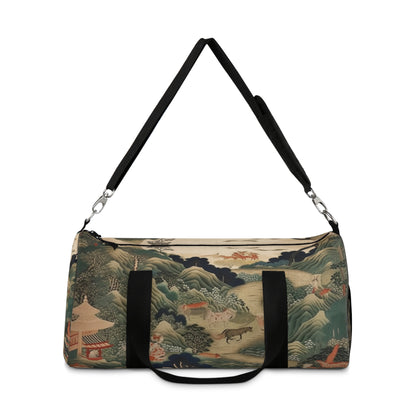 Japanese Tapestry Duffel Bag: Embrace the Artistic Splendor