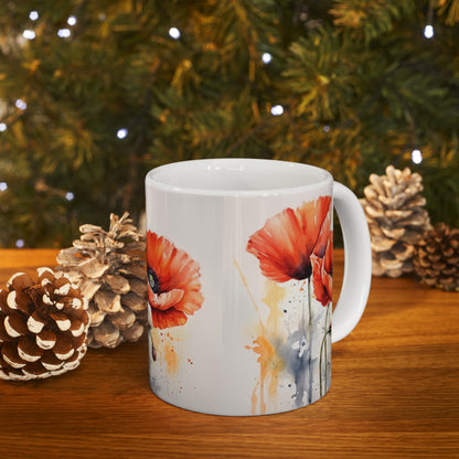 The Best Coffee Mug for Flower Enthusiasts: Floral Watercolor Delight