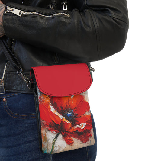 Unleash Your Creativity with Poppy Small Cell Phone Wallet: A Blossoming Artistic Journey