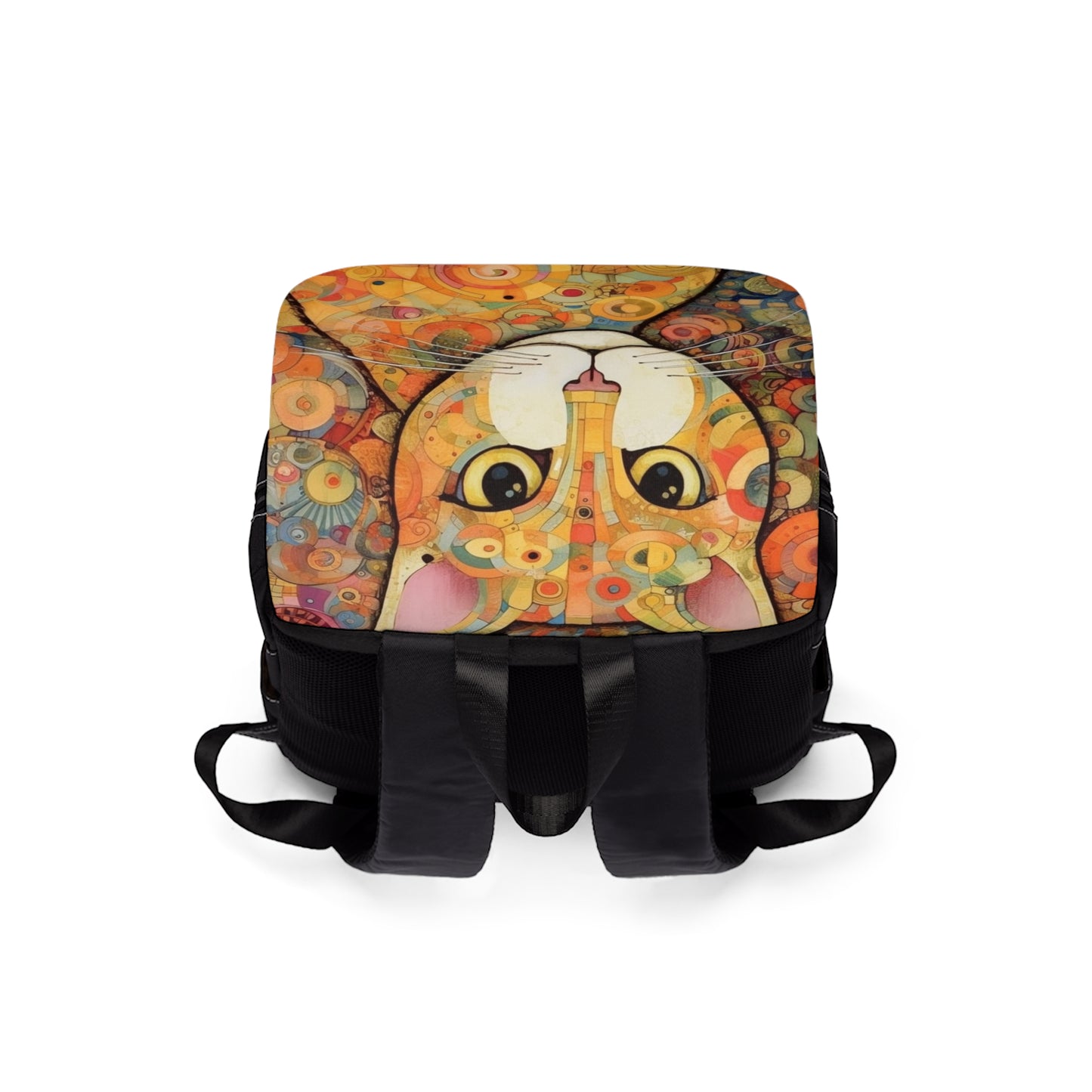 Art Nouveau Revival: Klimt-Inspired Unisex Casual Shoulder Backpack
